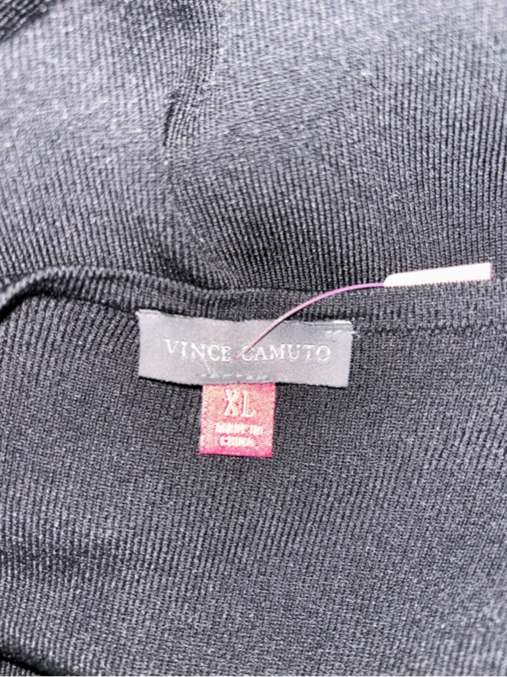 Vince Camuto Geometric Knit Shift Dress, P2P:18.5-20”, L:41.5” - Picture 8 of 9